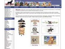Tablet Screenshot of gr8-dogs.com